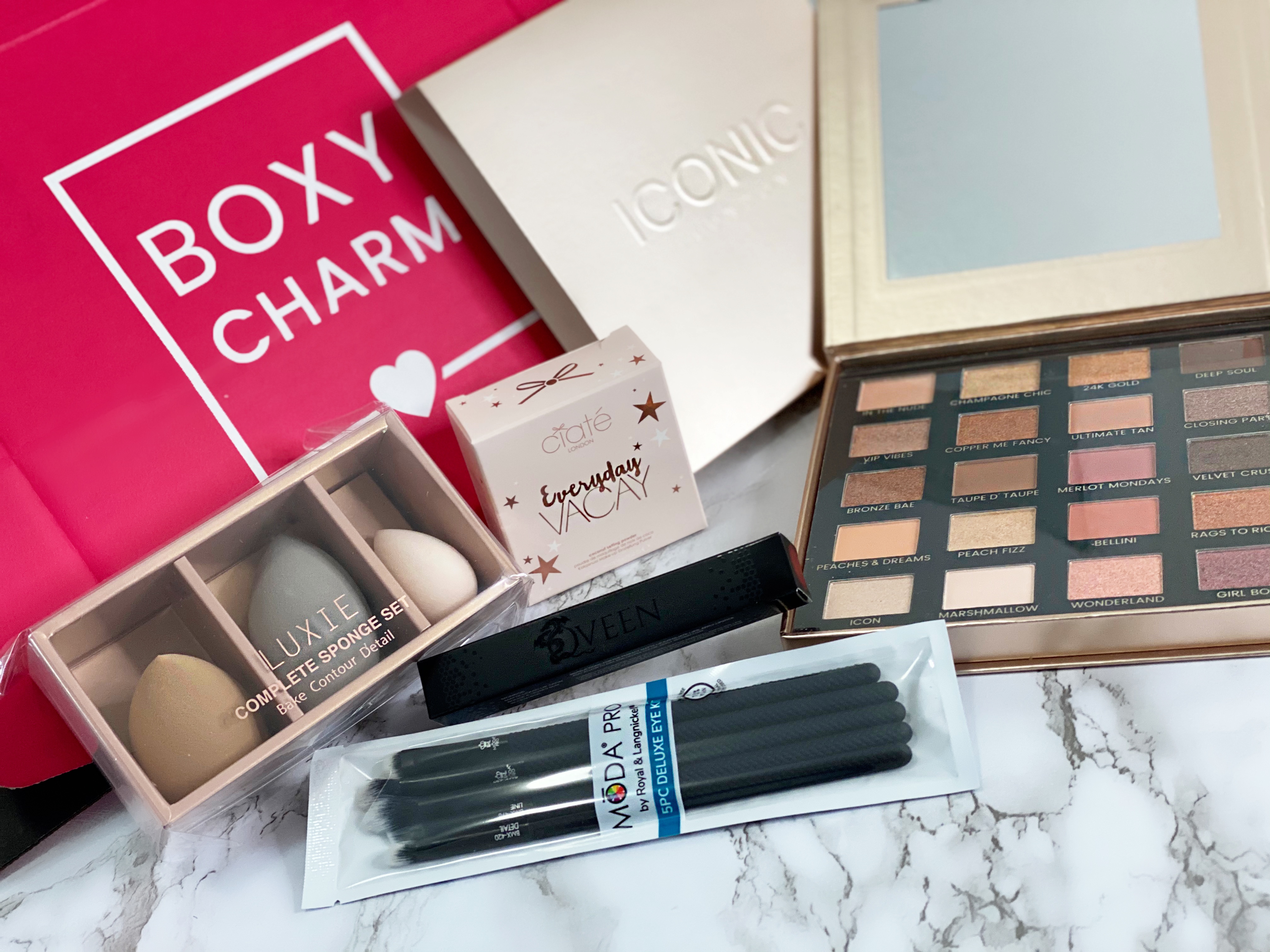 Makeup and Beauty Products On a Budget - BoxyCharm 2020 Comparison